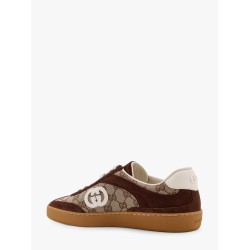 G75 low-top Supreme GG fabric and suede sneakers