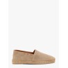 Suede espadrillas with contrasting stitching