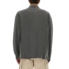 PIQUE SCRIPT SWEATSHIRT