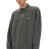 PIQUE SCRIPT SWEATSHIRT