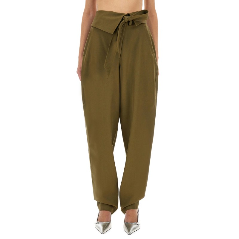 GABARDINE LONG PANTS