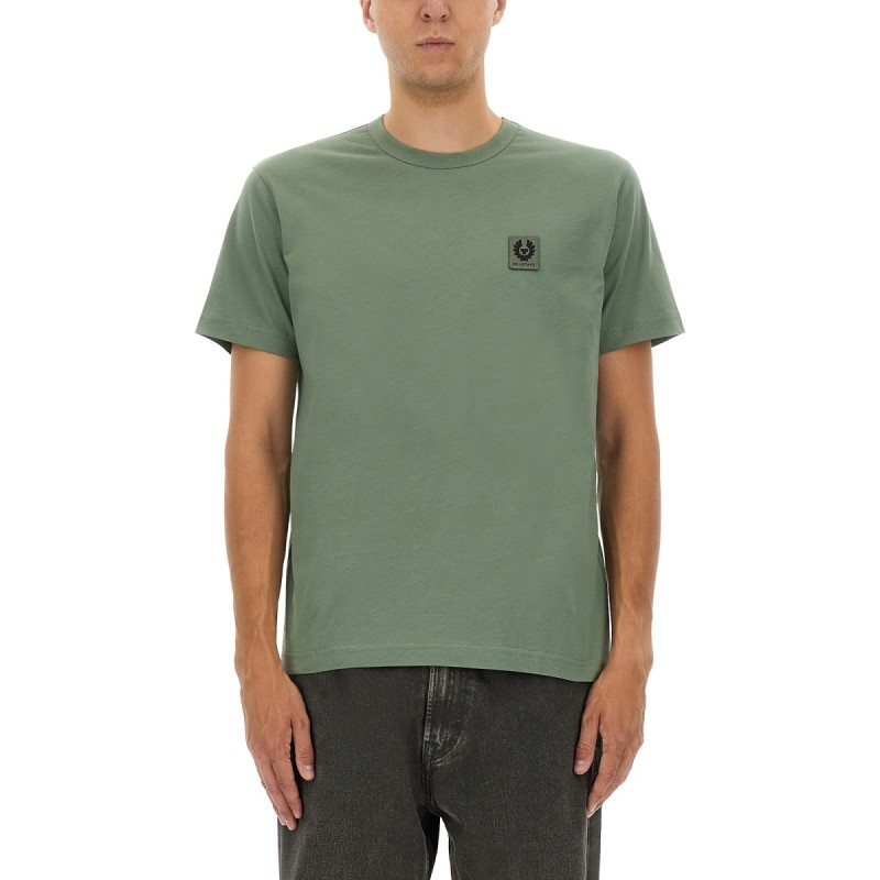 T-SHIRT WITH LOGO PATCH