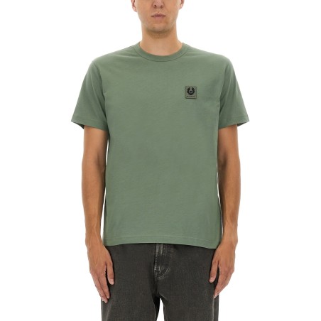 T-SHIRT WITH LOGO PATCH