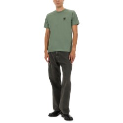 T-SHIRT WITH LOGO PATCH