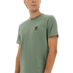 T-SHIRT WITH LOGO PATCH