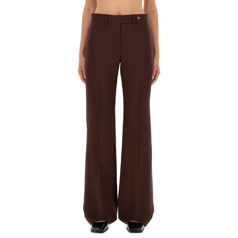 WOOL BOOTCUT PANTS