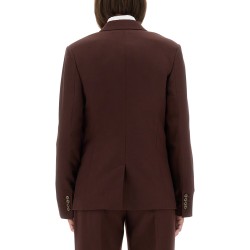 DOUBLE-BREASTED WOOL BLAZER