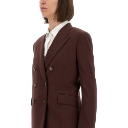DOUBLE-BREASTED WOOL BLAZER
