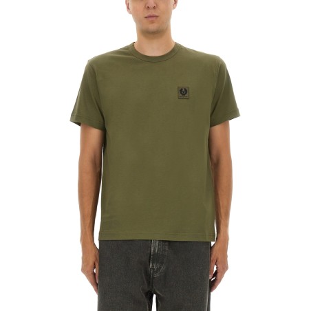 T-SHIRT WITH LOGO PATCH