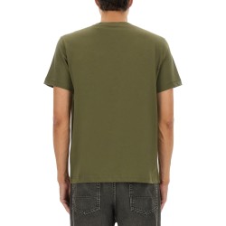 T-SHIRT WITH LOGO PATCH
