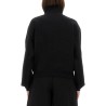 GROSGRAIN SWEATSHIRT WITH TURTLENECK