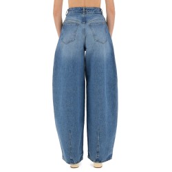 DENIM PANTS "DE-NIMES OVALO"