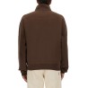 GROSGRAIN SWEATSHIRT WITH TURTLENECK