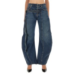 LOW-RISE JEANS