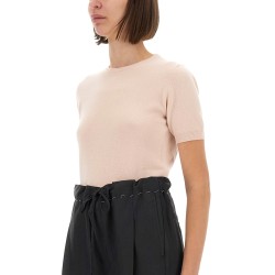 WOOL CREW NECK T-SHIRT