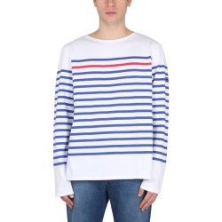 T-SHIRT NAVAL RAY ROUGE
