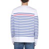T-SHIRT NAVAL RAY ROUGE