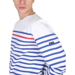 T-SHIRT NAVAL RAY ROUGE