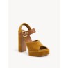 Aria velvet sandals