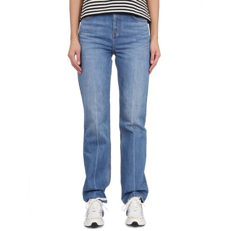 MEDIUM WAIST SLIM JEANS