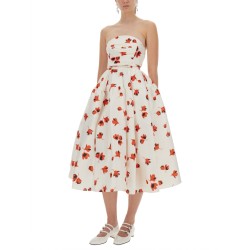 MIDI DRESS WITH FLORAL PRINT