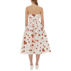 MIDI DRESS WITH FLORAL PRINT
