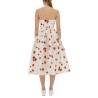 MIDI DRESS WITH FLORAL PRINT