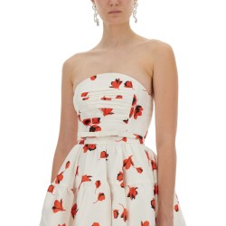 MIDI DRESS WITH FLORAL PRINT