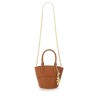 LEATHER TOTE BAG WITH CHARM
