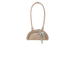 "GREY SUEDE" MINI SHOULDER BAG