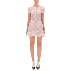 MINI CROCHET DRESS WITH BOWS