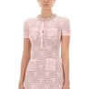 MINI CROCHET DRESS WITH BOWS