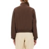 GROSGRAIN SWEATSHIRT WITH TURTLENECK