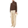 GROSGRAIN SWEATSHIRT WITH TURTLENECK