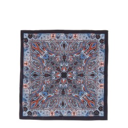 SILK JACQUARD CLUTCH BAG