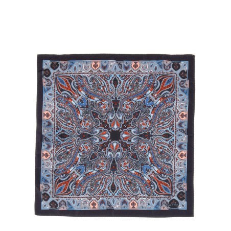 SILK JACQUARD CLUTCH BAG