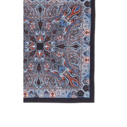 SILK JACQUARD CLUTCH BAG