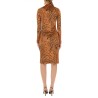 PAISLEY PRINT DRESS