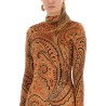 PAISLEY PRINT DRESS