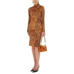 PAISLEY PRINT DRESS