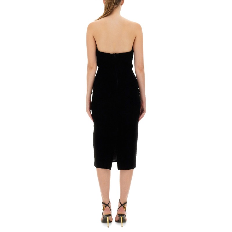 VELVET COCKTAIL DRESS