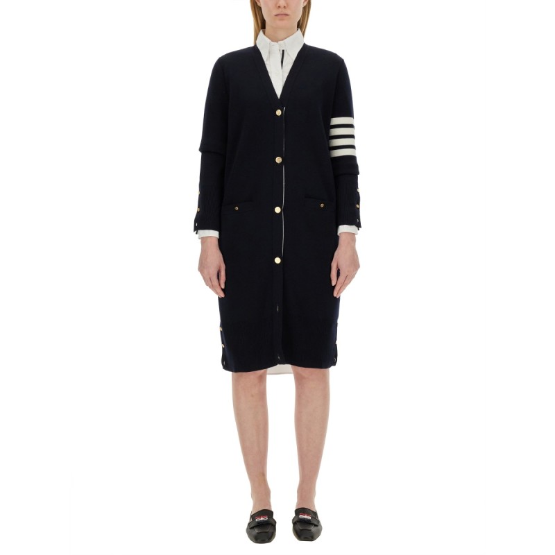 CARDIGAN LUNGO 4BAR