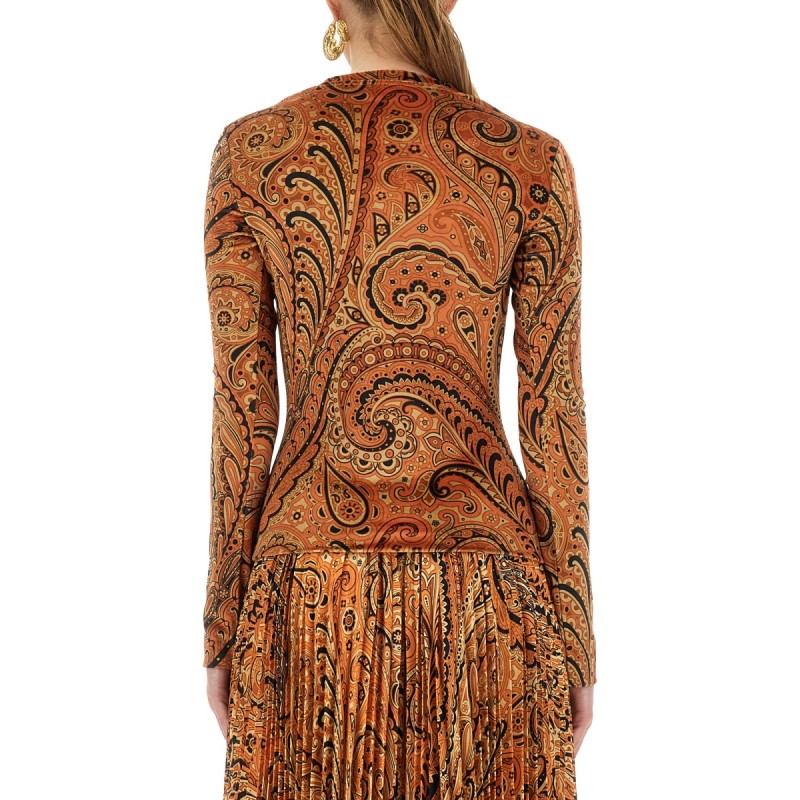 PAISLEY PRINT TOP