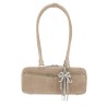 BAGUETTE SHOULDER BAG WITH CHARM