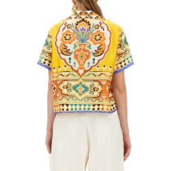 PRINTED SILK SHIRT