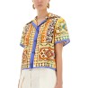 PRINTED SILK SHIRT