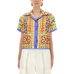PRINTED SILK SHIRT