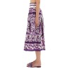 MAJOLICA PRINT PLEATED SKIRT