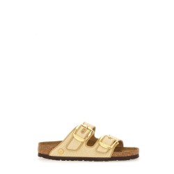 RAFFIA "ARIZONA BIG BUCKLE" SANDAL