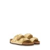 RAFFIA "ARIZONA BIG BUCKLE" SANDAL